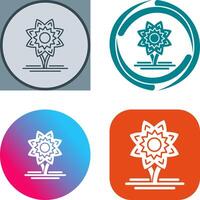 Daffodil Icon Design vector