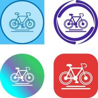 diseño de icono de ciclismo vector