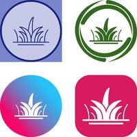 Grass Icon Design vector