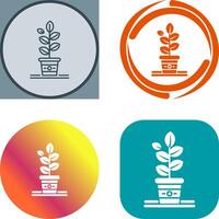 Planting Icon Design vector