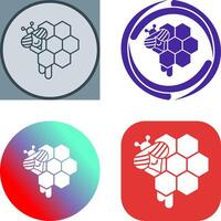 Honeycomb Icon Design vector