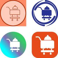 Room Service Icon Design vector