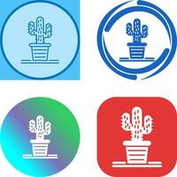 Cactus Icon Design vector