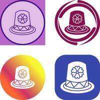 Hat Icon Design vector