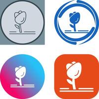 Tulip Icon Design vector