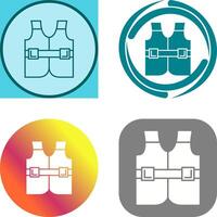 Life Jacket Icon Design vector