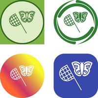 Butterfly Catcher Icon Design vector