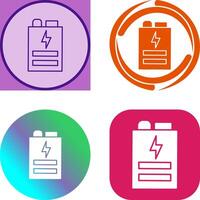 Battery Icon Design vector