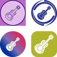 diseño de icono de guitarra vector