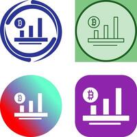 Chart Icon Design vector