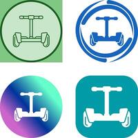 hoverboard icono diseño vector