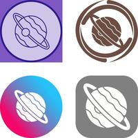 Planet Icon Design vector