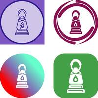 Lamp Icon Design vector