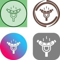 Sausage Icon Design vector