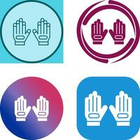 Glove Icon Design vector