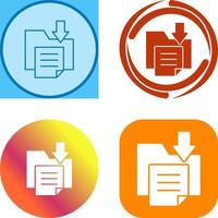 File Storage Icon Design vector