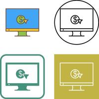 Unique Pay Per Click Icon Design vector