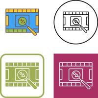 Unique Find Picture Icon Design vector