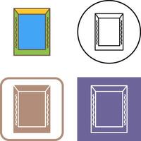 Unique Frame Icon Design vector