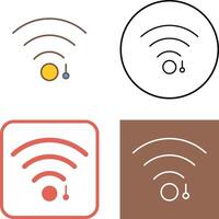 Unique WiFi Sign Icon Design vector