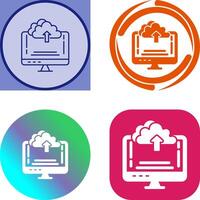 Upload Icon Design vector