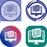 Paste Icon Design vector
