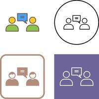 Customer Engagement Icon Design vector