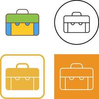 Suitcase Icon Design vector