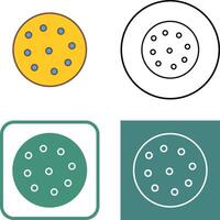 Cookie Icon Design vector