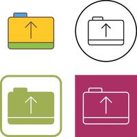 Unique Folder Icon Design vector