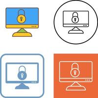 Unique Confidentiality Icon Design vector