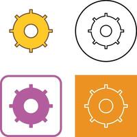 Unique Settings Icon Design vector