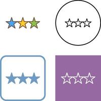 Stars Icon Design vector