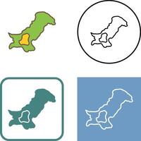 diseño de icono de mapa vector