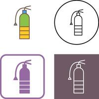 Unique Extinguisher Icon Design vector