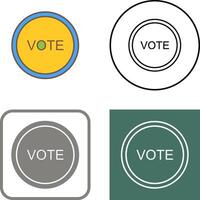 Vote Link Icon Design vector