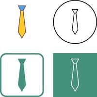 Tie Icon Design vector