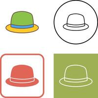 diseño de icono de sombrero vector