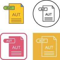 AUT Icon Design vector