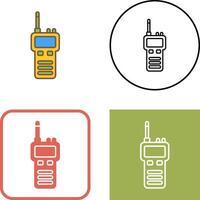 Walki Talkie Icon Design vector