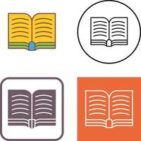 Book Icon Design vector