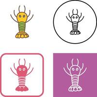 Lobster Icon Design vector