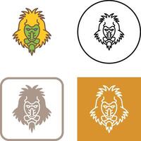 Mandrill Icon Design vector