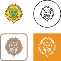 Lion Icon Design vector