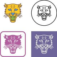 Puma Icon Design vector