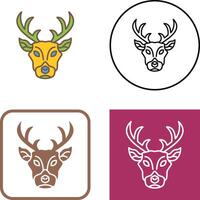 Deer Icon Design vector