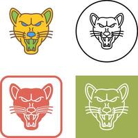 diseño de icono de lobo vector