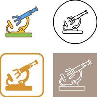 Microscope Icon Design vector