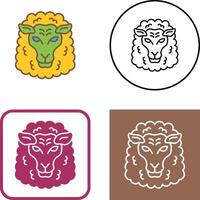 Sheep Icon Design vector