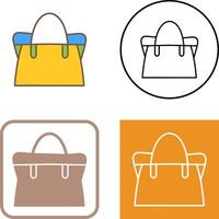 Bag Icon Design vector